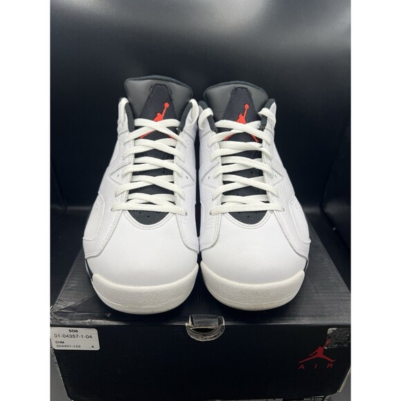 Air Jordan 6 Low \'White Infrared\' Men’s Size 11.5 (304401-123) CLEAN OG ALL main image 14